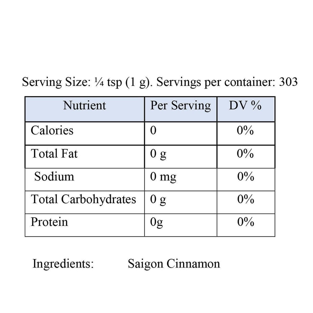 Kirkland Organic Ground Saigon Cinnamon - 10.7 Ounce Image 2