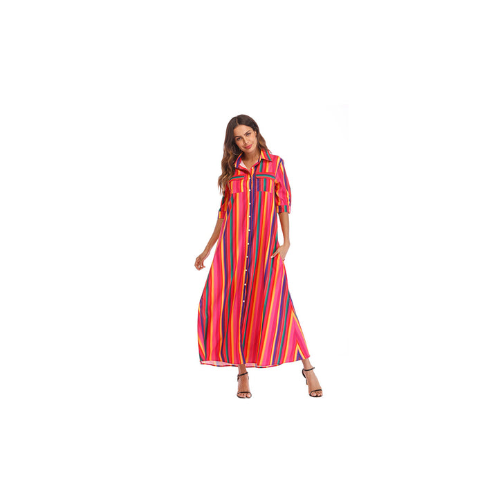 EI Contente Enrica Maxi Shirt Dress - M Image 1