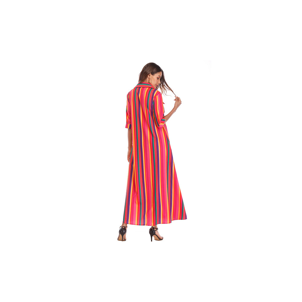 EI Contente Enrica Maxi Shirt Dress - M Image 2