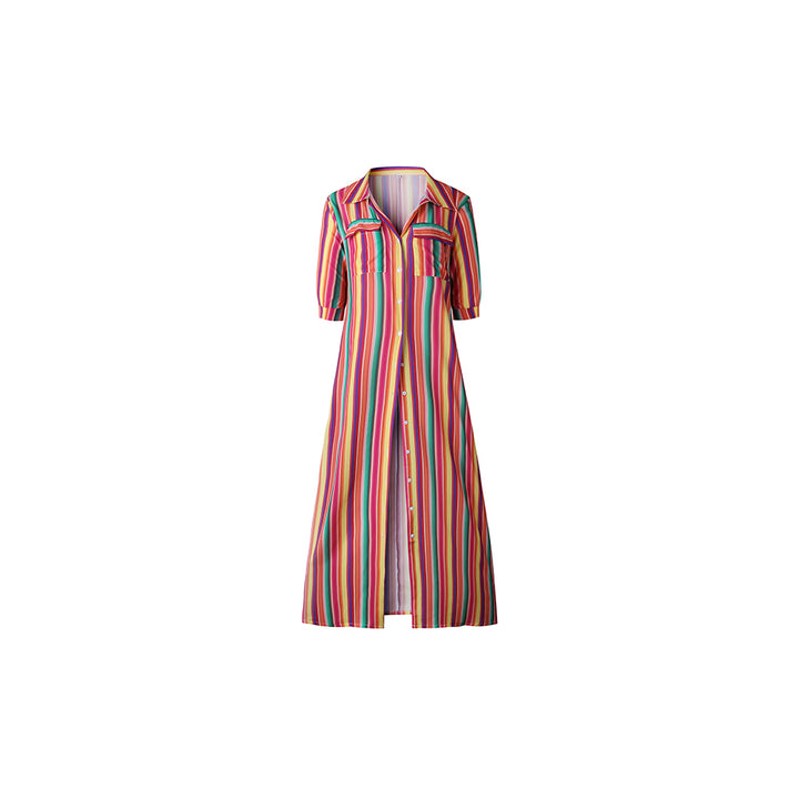 EI Contente Enrica Maxi Shirt Dress - M Image 4