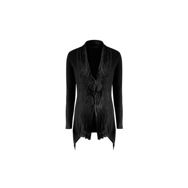 EI Contente Pauletta Buckle Cardigan - Black/XL Image 2