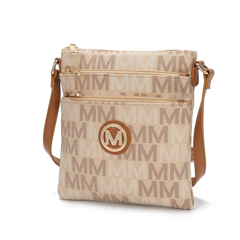 MKF Collection Lemuel Multi-Functional Shoulder Bag M Signature Crossbody Handbag by Mia K. Image 2