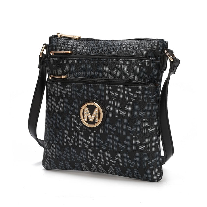 MKF Collection Lemuel Multi-Functional Shoulder Bag M Signature Crossbody Handbag by Mia K. Image 1