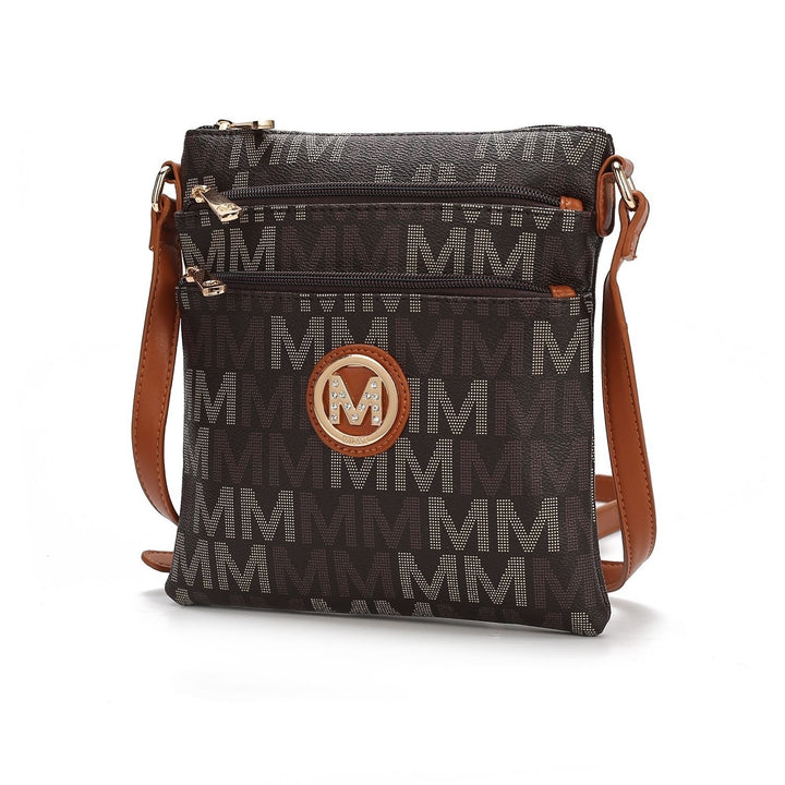 MKF Collection Lemuel Multi-Functional Shoulder Bag M Signature Crossbody Handbag by Mia K. Image 4