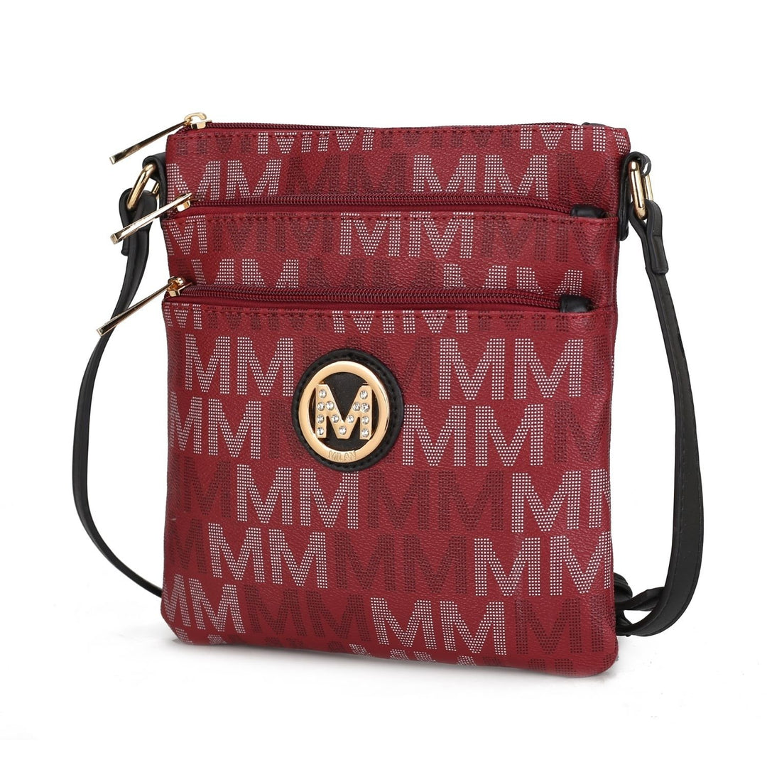 MKF Collection Lemuel M Signature Crossbody Handbag by Mia K. Image 4