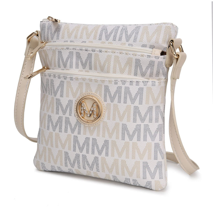 MKF Collection Lemuel Multi-Functional Shoulder Bag M Signature Crossbody Handbag by Mia K. Image 7