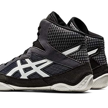 ASICS Mens Snapdown 3 Wrestling Shoes Medium CARRIER GREY/WHITE Image 4