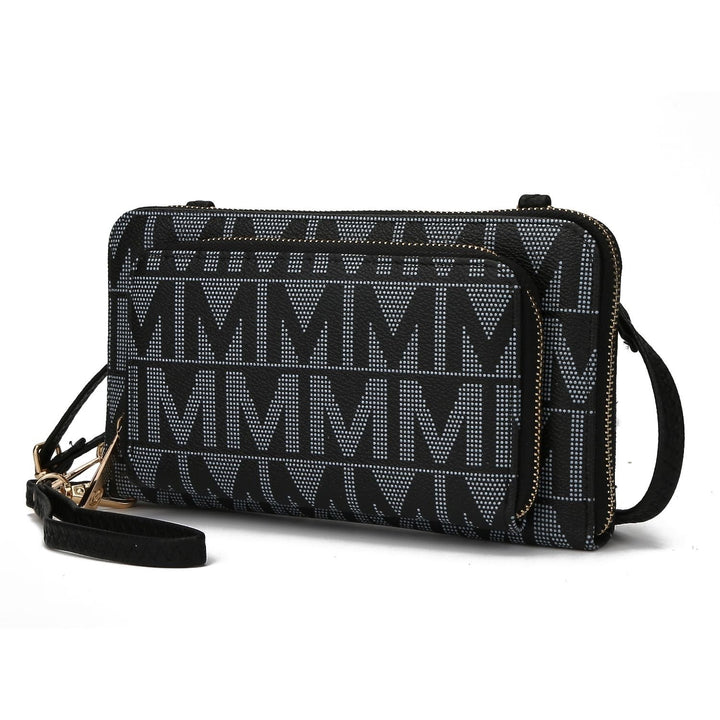 MKF Collection Dilma Wallet Smartphone Convertible Multi-Functional Crossbody Handbag by Mia K Image 3