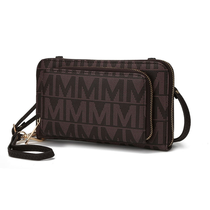 MKF Collection Dilma Wallet Smartphone convertible Crossbody Handbag by Mia K Image 4
