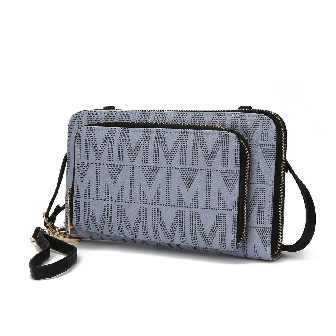 MKF Collection Dilma Wallet Smartphone Convertible Multi-Functional Crossbody Handbag by Mia K Image 6