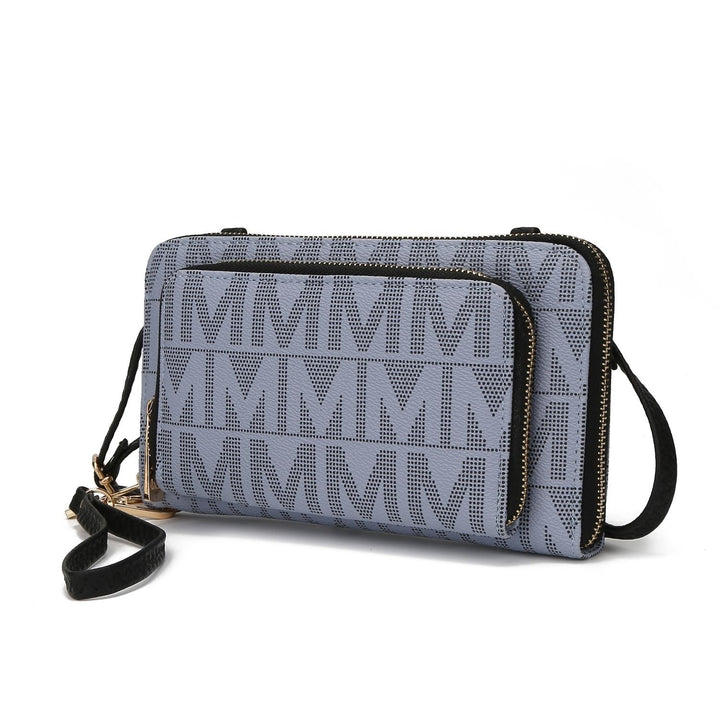 MKF Collection Dilma Wallet Smartphone Convertible Multi-Functional Crossbody Handbag by Mia K Image 6