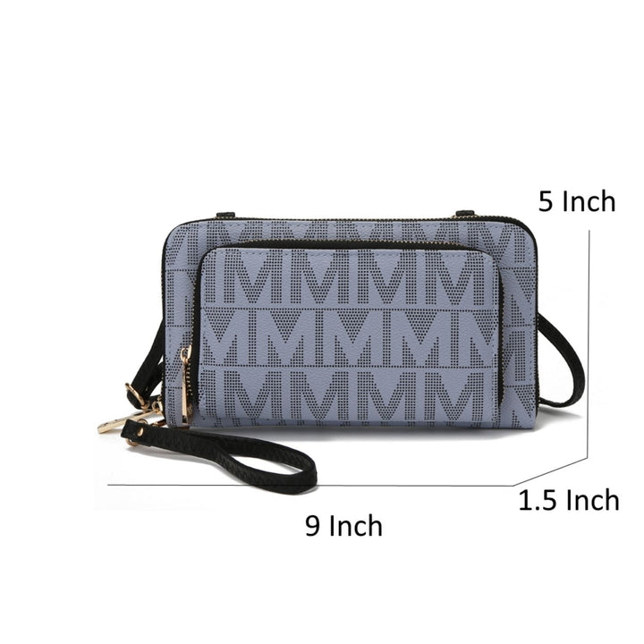 MKF Collection Dilma Wallet Smartphone convertible Crossbody Handbag by Mia K Image 11