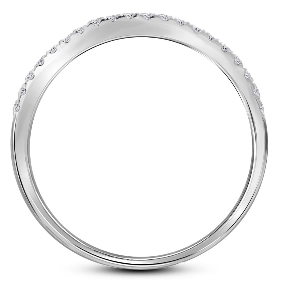1.00 Carat (ctw H-II1-I2) Diamond Engagement Halo Ring Wedding Set in 14K White Gold Image 2