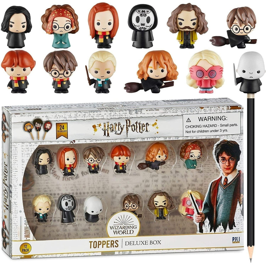 Harry Potter Pencil Toppers 12pk Ginny Weasley Granger Death Eater Voldemort PMI International Image 1