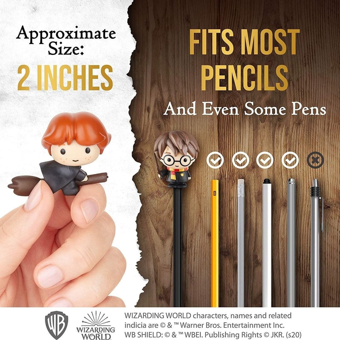 Harry Potter Pencil Toppers 12pk Dobby Hedwig Albus Bellatrix Minerva Rubeus PMI International Image 6