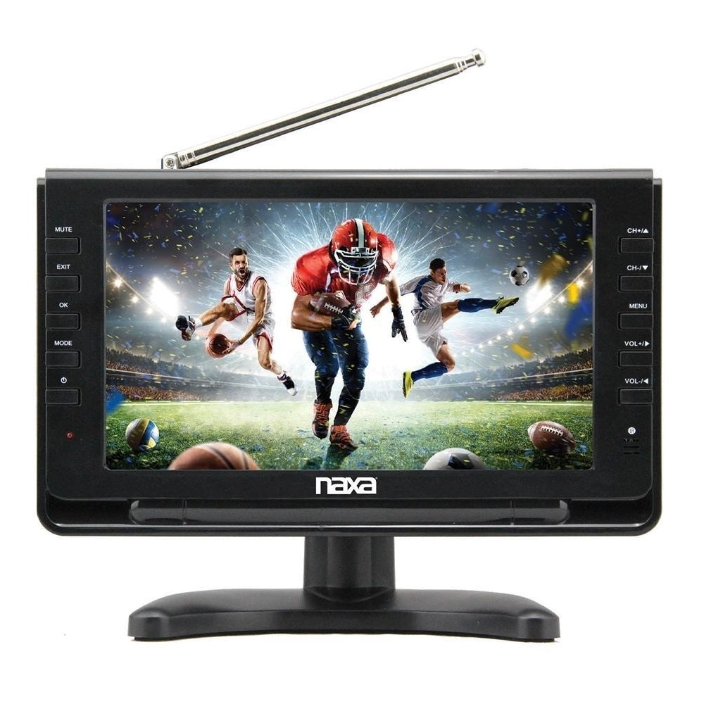 10" Portable Naxa 12 Volt TV & Digital Multimedia Player (NT-110) Image 1