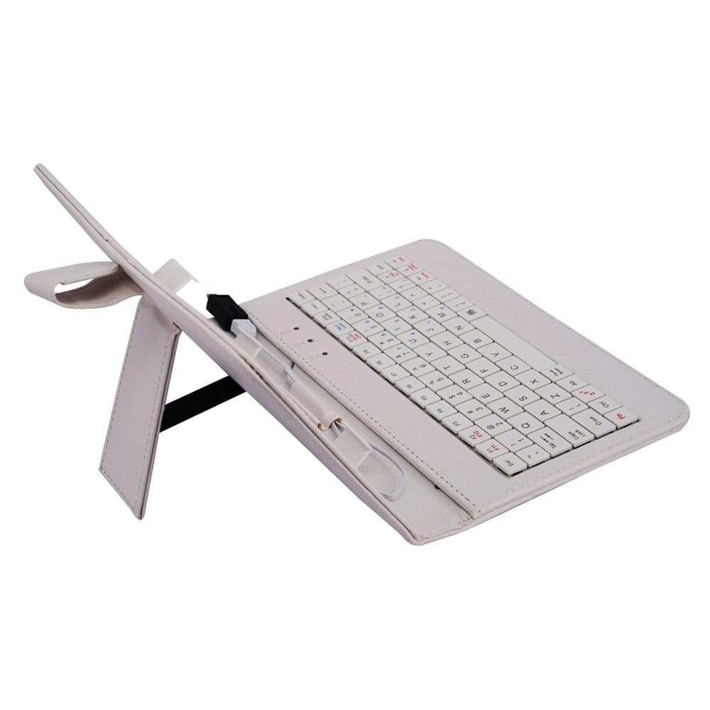 9 Inch Tablet Keyboard and Case SC-309KB Mini USB Leather Cover Compatible Windows Android Image 10