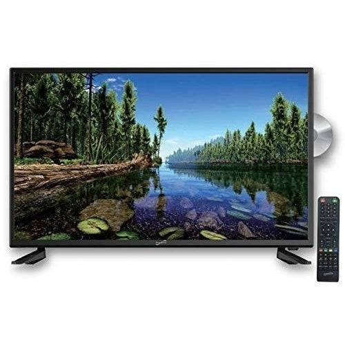 32" Supersonic Widescreen LED HDTV with DVD Player with HDMI Input (SC-3222) Image 1