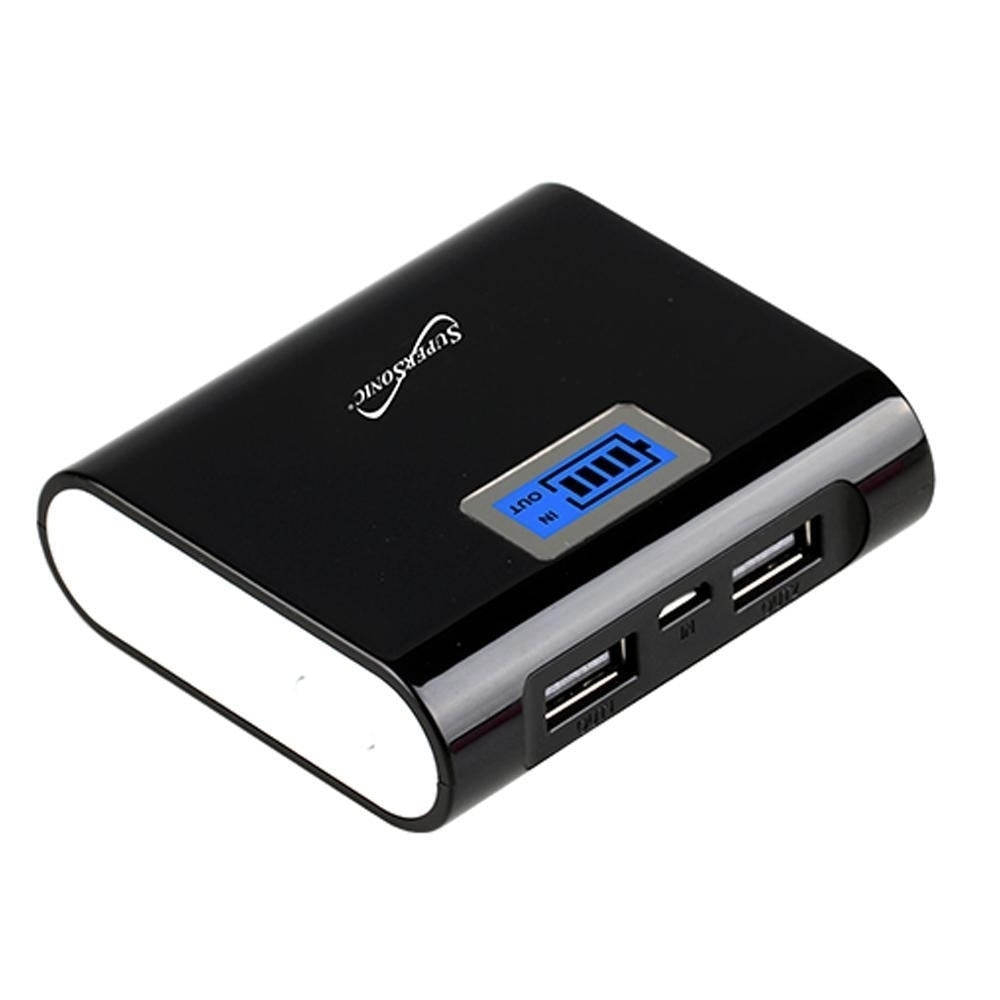 High Capacity Portable Power Bank SC-4052PB 5200mAh Black or White USB Output Image 4