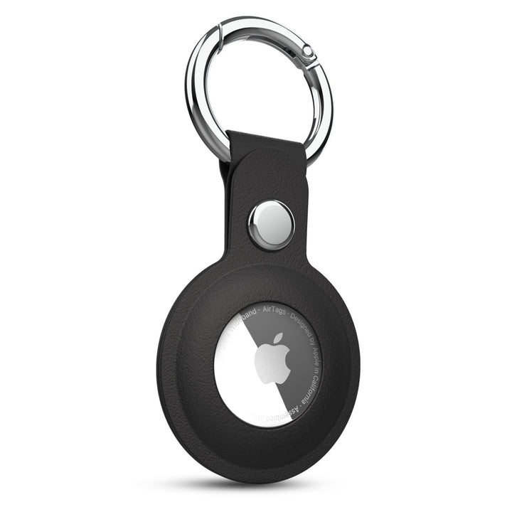 HyperGear AirCover Vegan Leather Keyring for AirTags Image 1