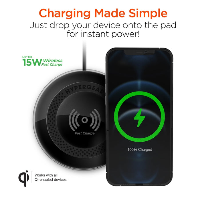 HyperGear ChargePad Pro 15W Wireless Fast Charger Image 8