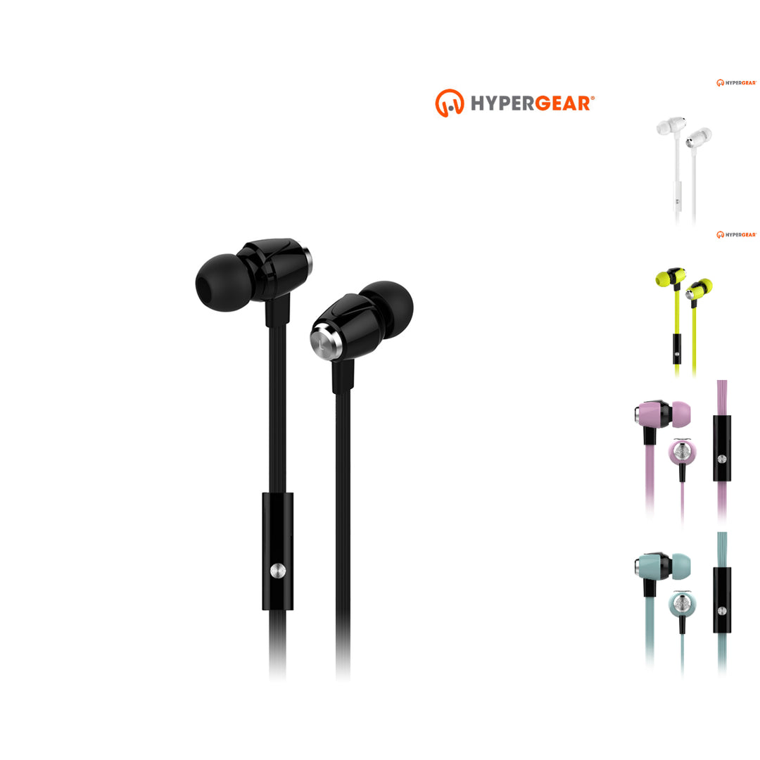 HyperGear dBm Wave Earphones w Mic 3.5mm Image 1