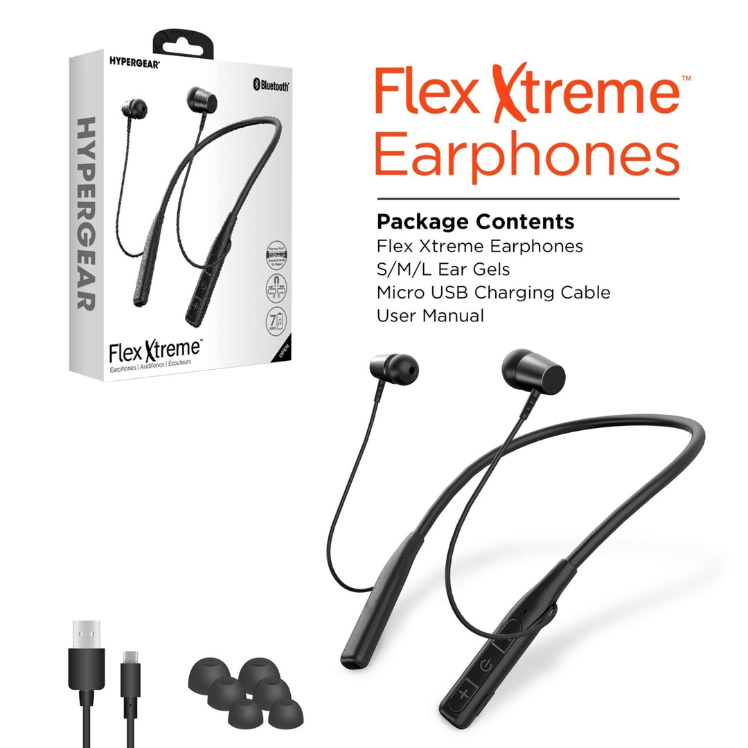 HyperGear Flex Xtreme Wireless Earphones (XPHONES-PRNT) Image 4