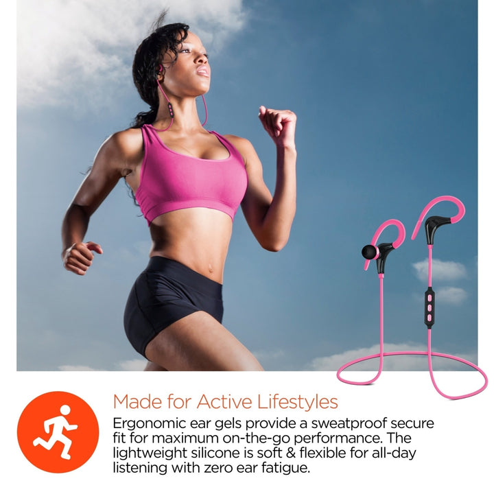 HyperGear Marathon Wireless Sports Earphones Active Image 6