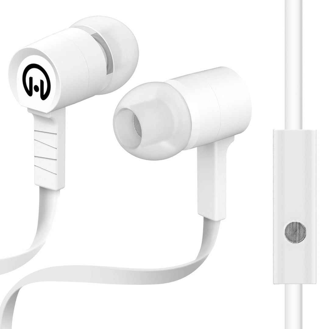 HyperGear Low Ryder Earphones w Mic 3.5mm Image 2