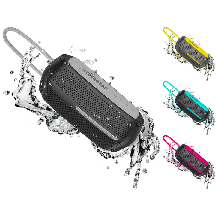 HyperGear Wave Water Resistant Wireless Speaker (WATER-PRNT) Image 1