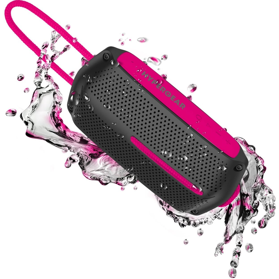 HyperGear Wave Water Resistant Wireless Speaker (WATER-PRNT) Image 2