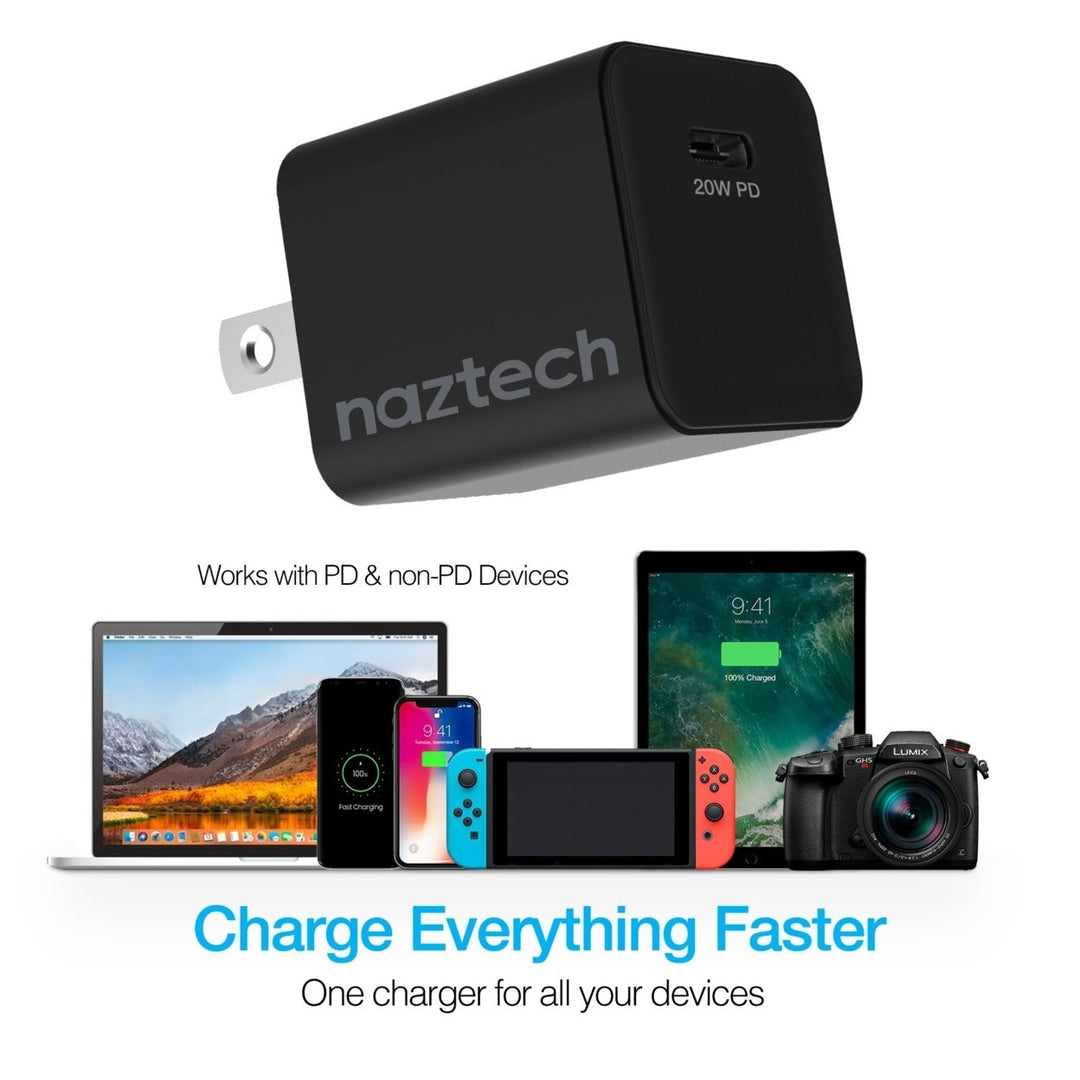 Naztech 20W PD Mini Fast Wall Charger Image 8