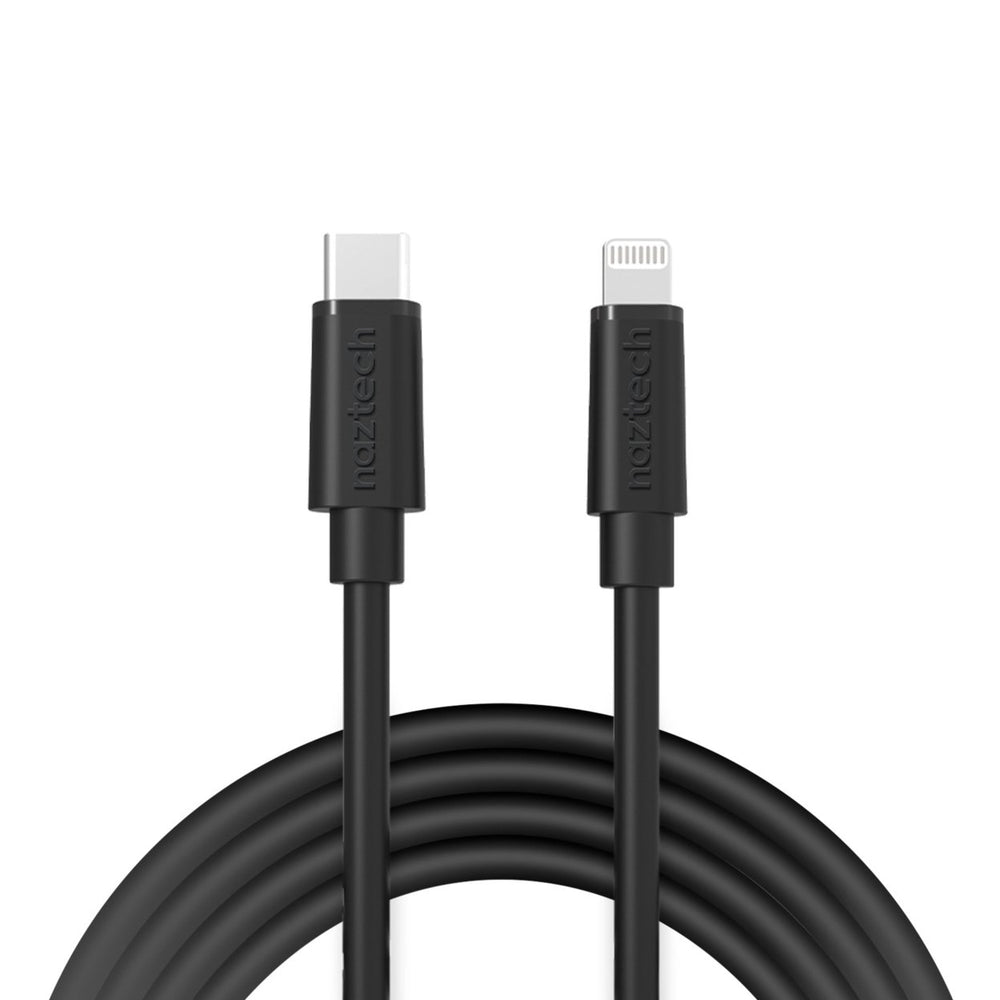 Naztech Fast Charge USB-C to MFi Lightning Cable 12ft Image 2