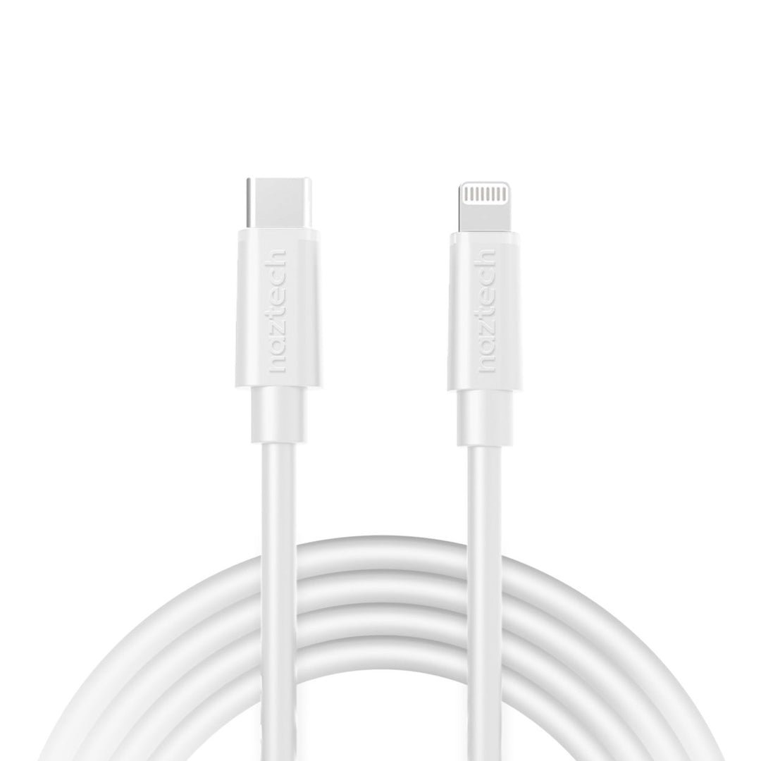 Naztech Fast Charge USB-C to MFi Lightning Cable 12ft Image 1