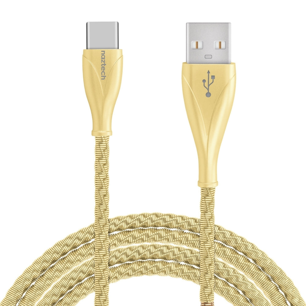 Naztech Elite Series USB-C to USB-A Metal Cable 4ft (ELITEUSB-PRNT) Image 2