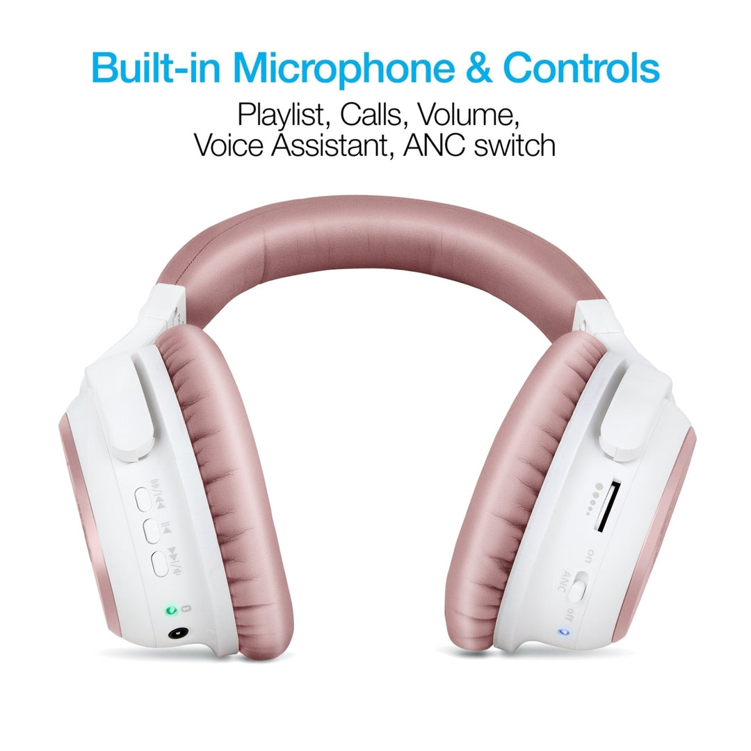 Naztech i9 BT Active Noise Canceling Headphones (NOISE-PRNT) Image 6