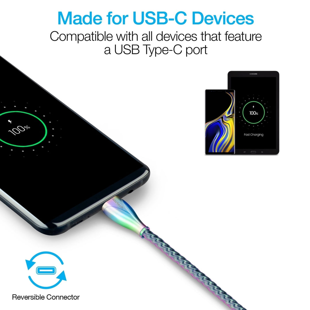 Naztech Elite Series USB-C to USB-A Metal Cable 4ft Image 8