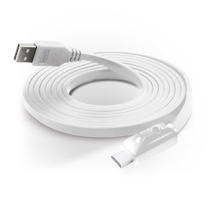 Naztech LED USB-A to USB-C 2.0 Charge and Sync Cable 6ft (USBCABLE8-PRNT) Image 1