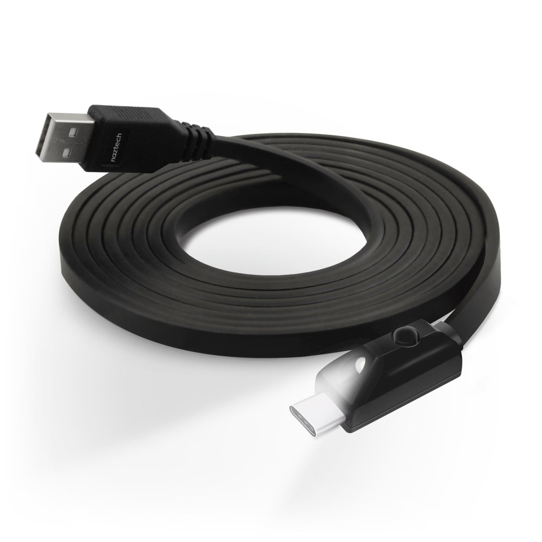 Naztech LED USB-A to USB-C 2.0 Charge and Sync Cable 6ft Image 7