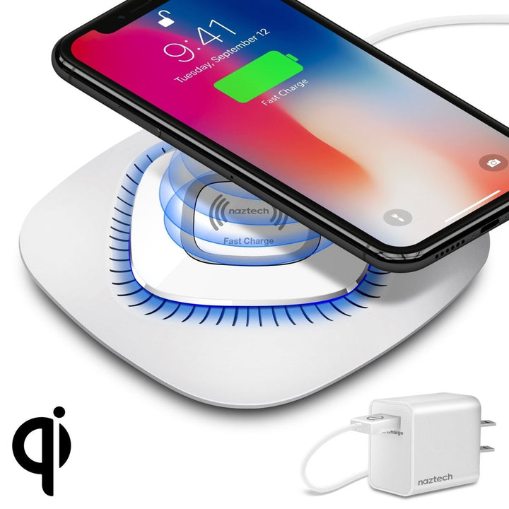 Naztech Power Pad Qi Wireless Fast Charger Image 1