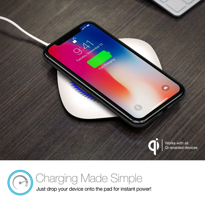Naztech Power Pad Qi Wireless Fast Charger Image 3
