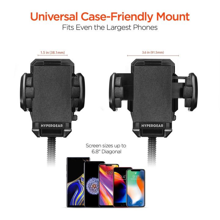 HyperGear Universal Windshield Phone Mount Black (14369-HYP) Image 3