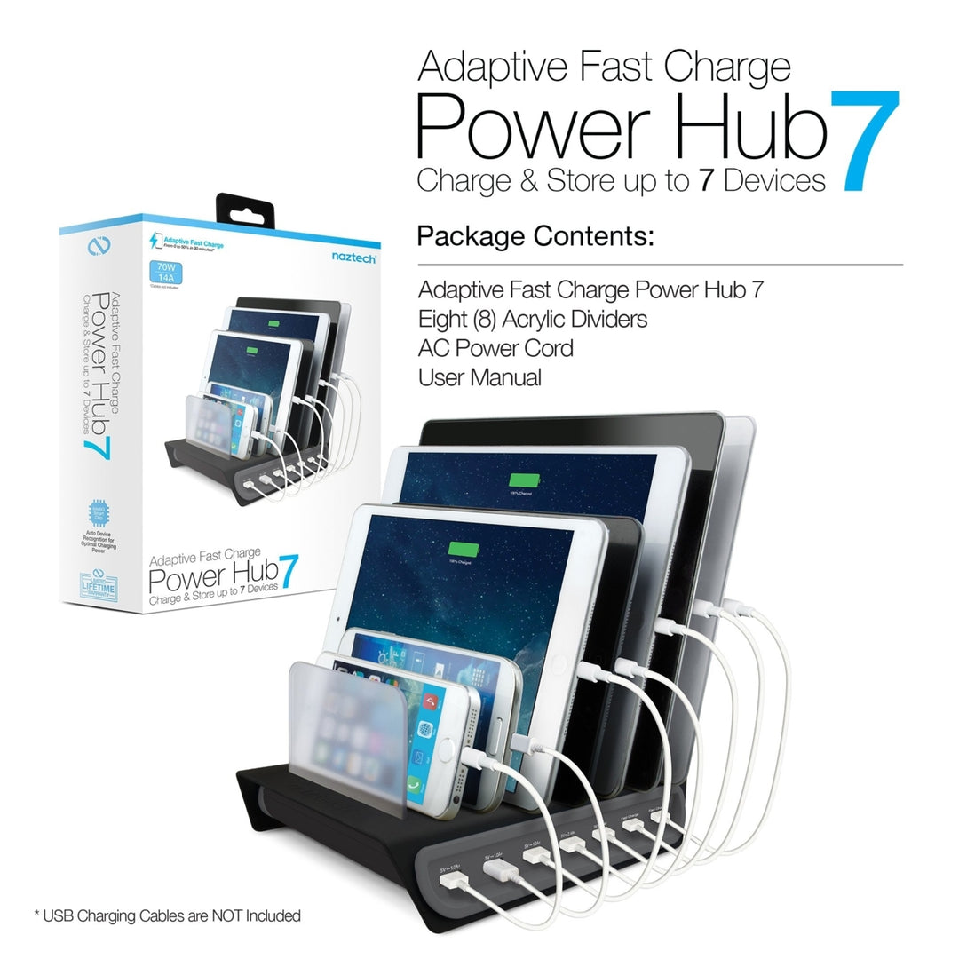 Naztech AFC Power Hub 7 Charging Dock Image 7