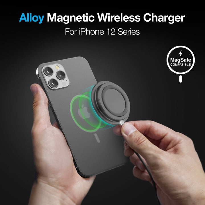 Naztech Alloy Magnetic 15W Wireless Fast Charger Black (15438-HYP) Image 11