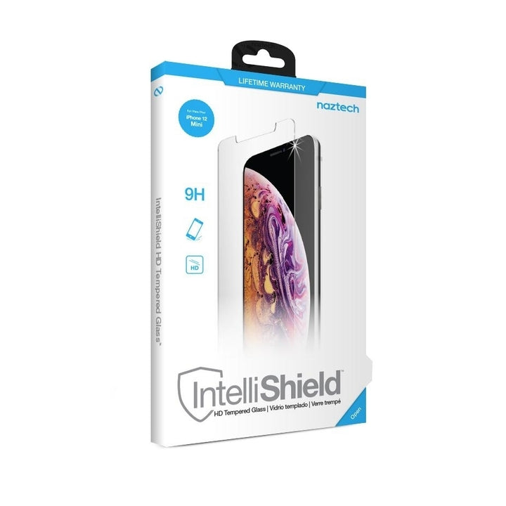 Naztech IntelliShield Tempered Glass w 3D Edge iPhone 12 Mini (15347-HYP) Image 8