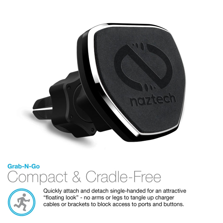 Naztech MagBuddy Universal Magnetic Vent+ Mount Black (14535-HYP) Image 4