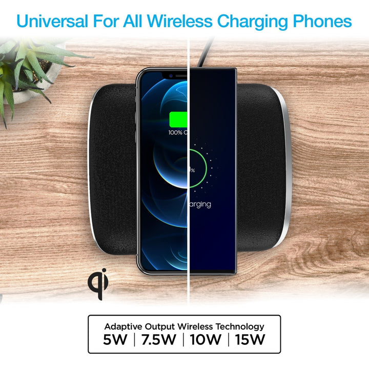 Naztech Power Pad 2 15W Fast Wireless Charger (15439-HYP) Image 6