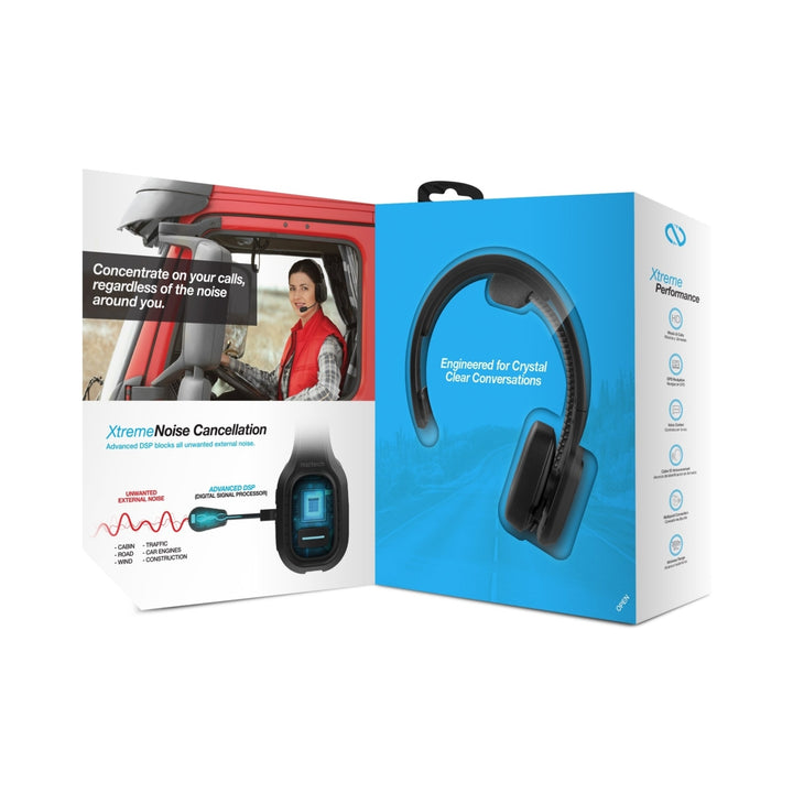 Naztech NXT-700 Xtreme Noise Cancelling Headset - Car Black (15443-HYP) Image 12