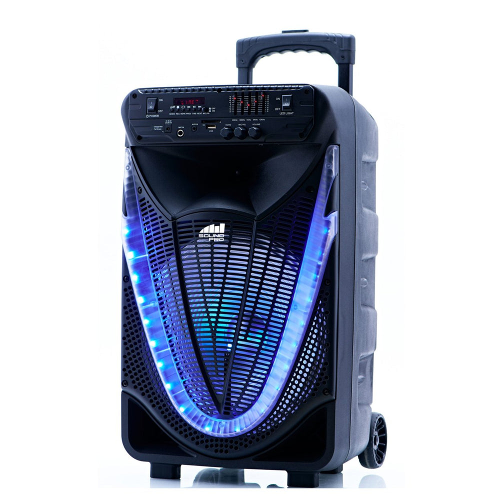 Portable 12 inch Bluetooth Party Speaker with Disco Light (NDS-1233) Image 2