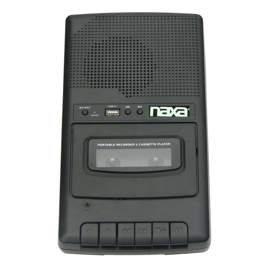 Naxa Portable Cassette Recorder Digital Converter NPB-300 with USB and MIC Input Image 2